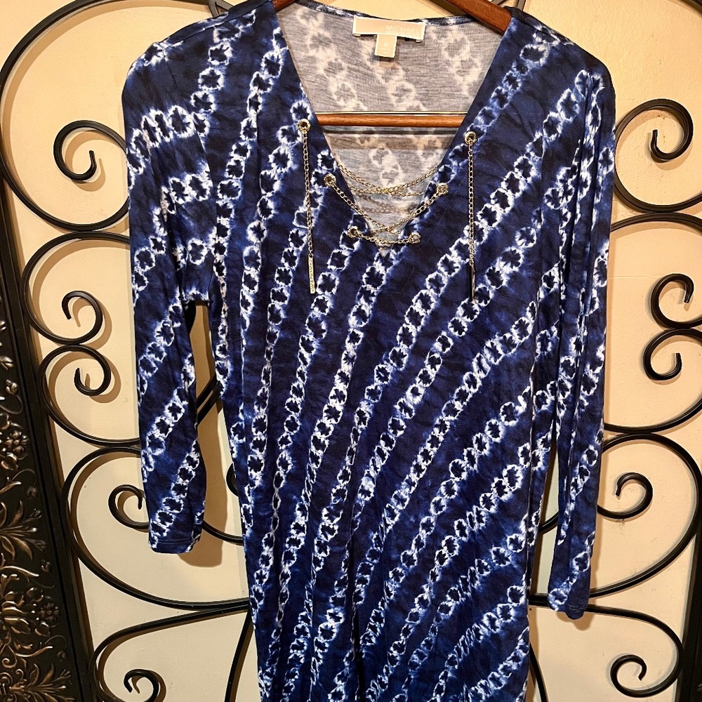 Michael Kors Blue Dress. Size medium.